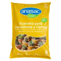 Sustrato para suculentas y cactus 6 l