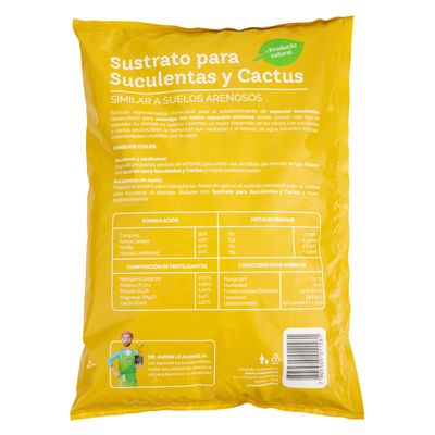 Imagen 2 del producto Sustrato para suculentas y cactus 6 l