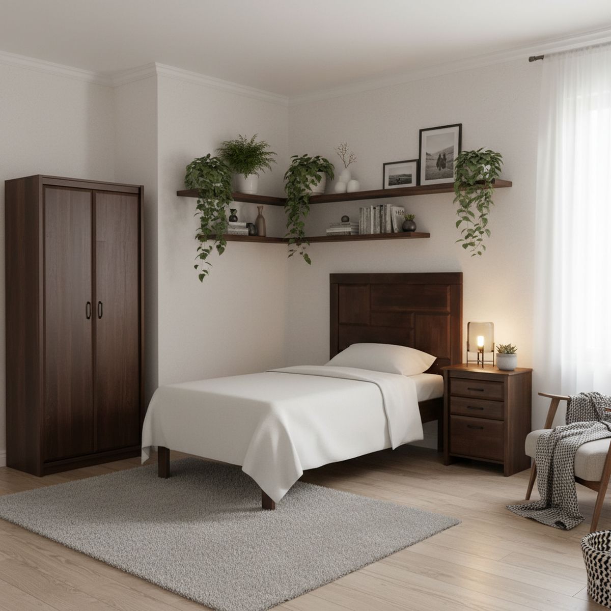 ROSEN - Set Muebles 1.5 plazas Dolce Café