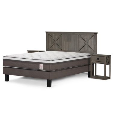 Cama New Style 6 2 plazas Blanco