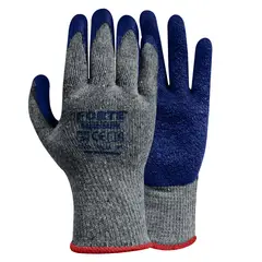REDLINE - Guantes Pack 20 Pares Forte Basic de Fibra Sintética L Gris/azul