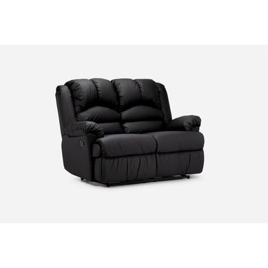 Sof reclinable Jarrie 2 cuerpos negro