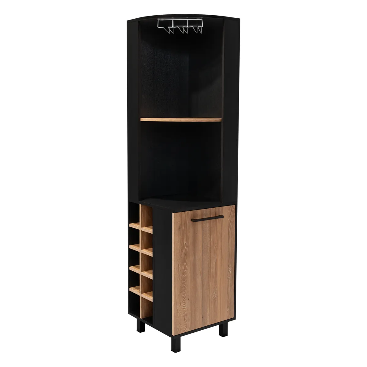 TUHOME - Bar Esquinero kaia 45x180x45 cm Wemgue / miel
