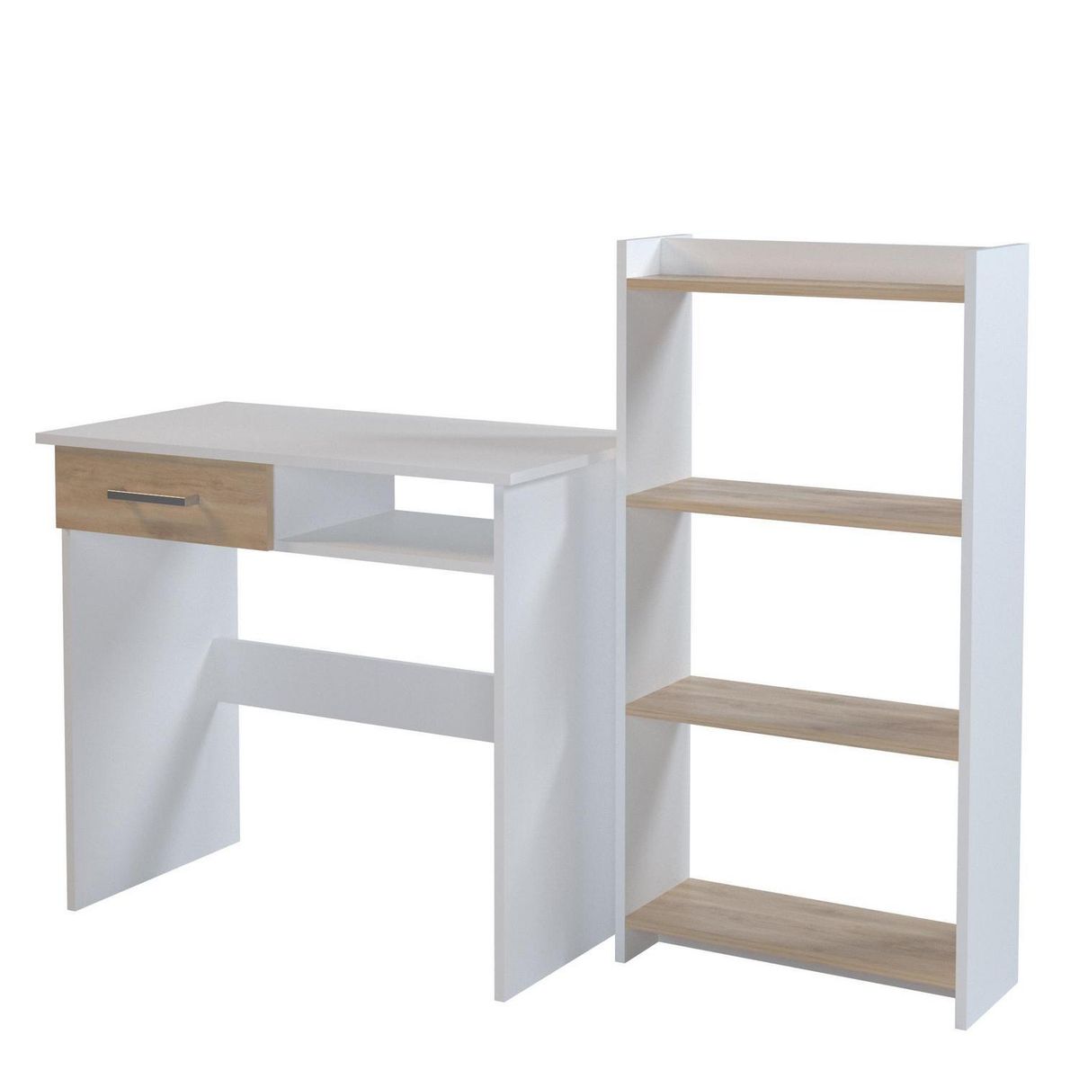 SILCOSIL - Combo escritorio + estante