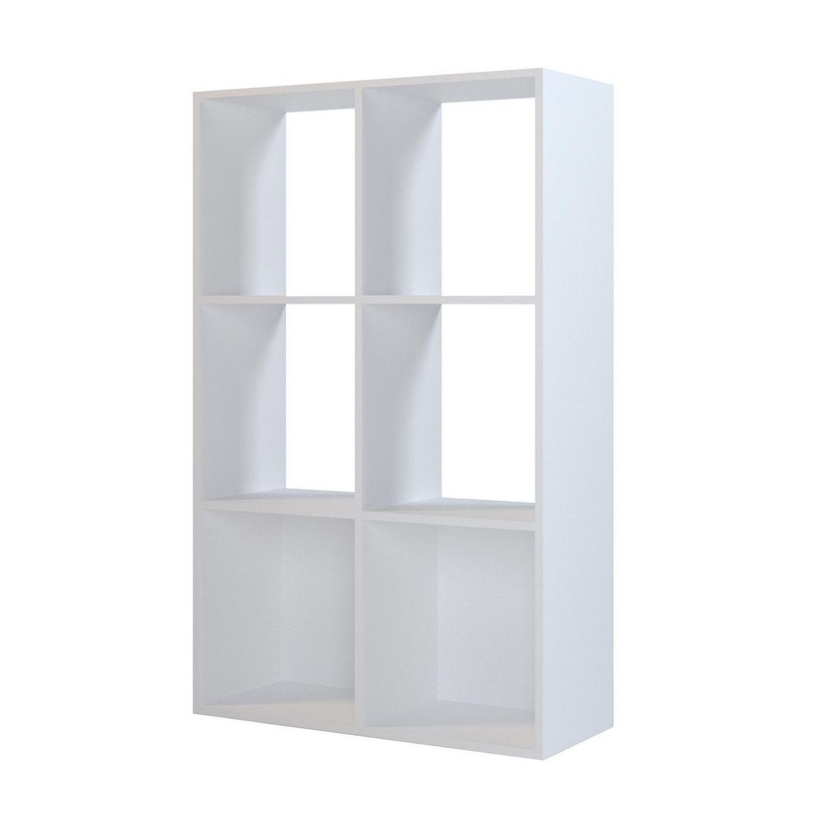 SILCOSIL - Estante Melamina 6 Nivel(es) 74x123x30 cm Blanco