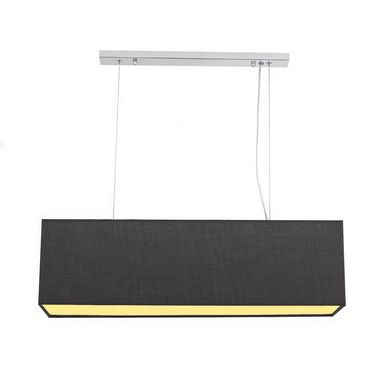 Lmpara Colgante 2 luces Gris