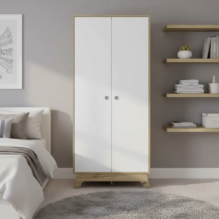 TUHOME Clóset Bi Color 2 Puerta(s) 80x180,2x50 cm