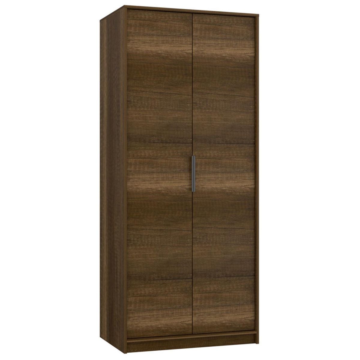 TUHOME - Clóset Kaia 2 Puerta(s) 2 Repisa(s) 80xx52,3 cm Caramelo/Wengué