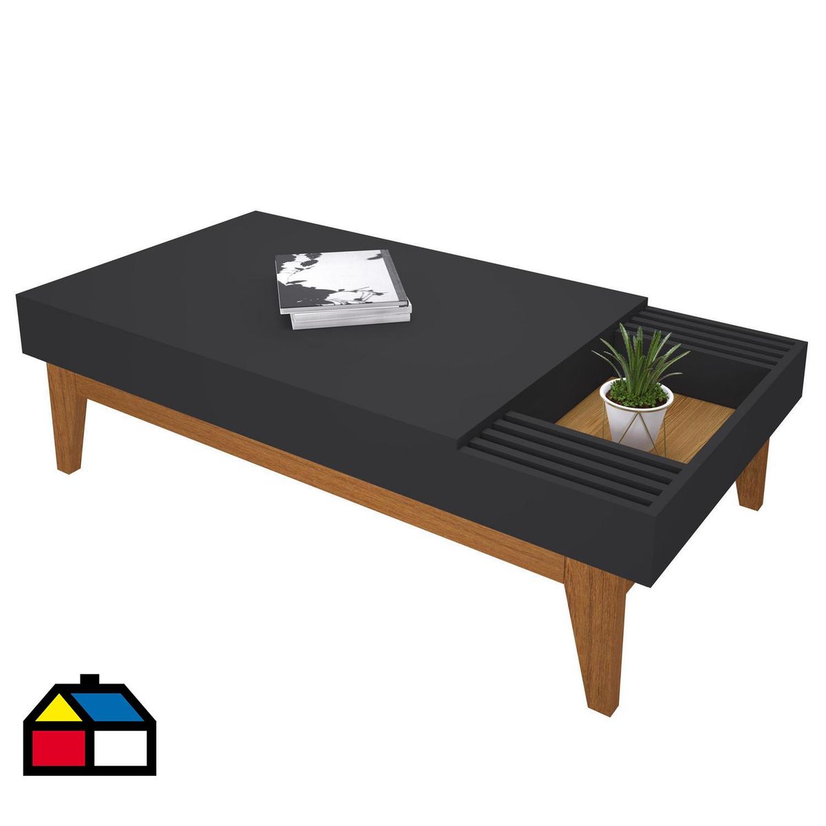 EXIT - Mesa de centro Negro