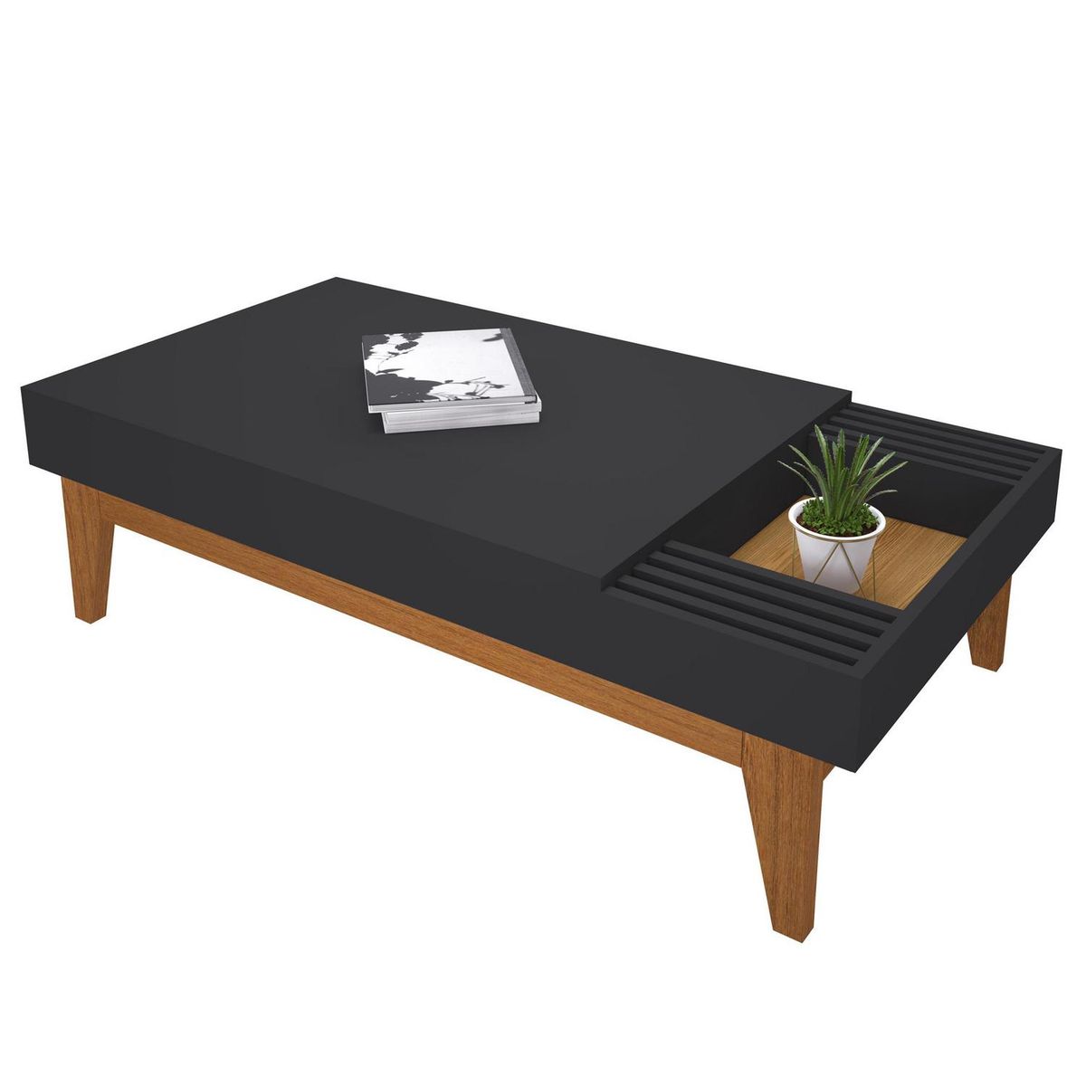 EXIT - Mesa de centro Negro