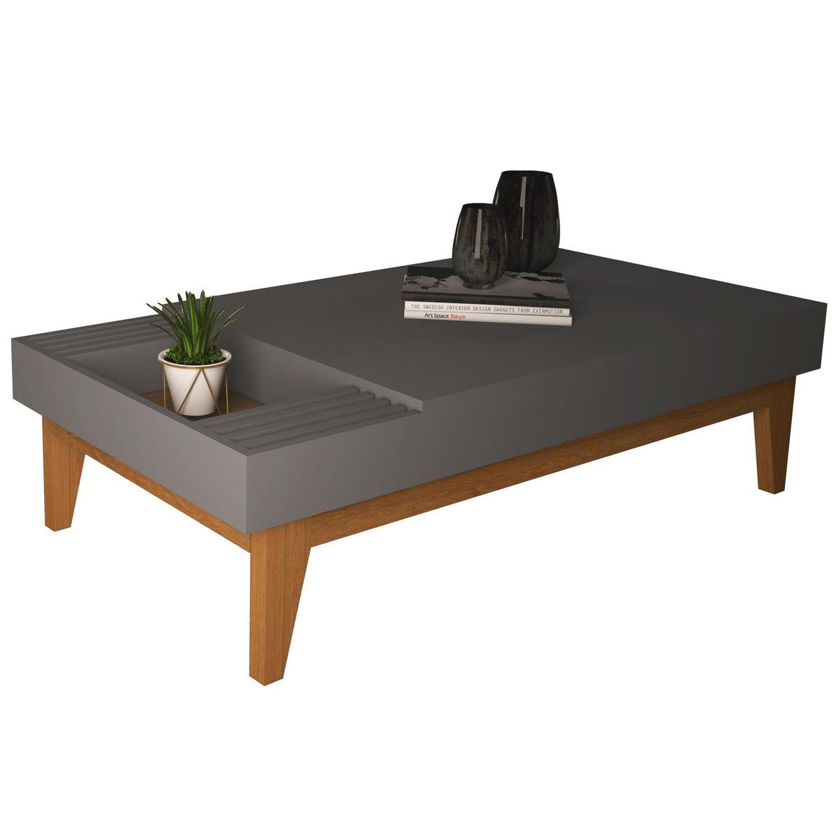 EXIT - Mesa de centro Gris