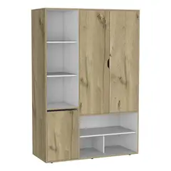 TUHOME - Clóset Sleep 2 Puerta(s) 1 Cajón(es) 6 Repisa(s) 120x178x50 cm Duna