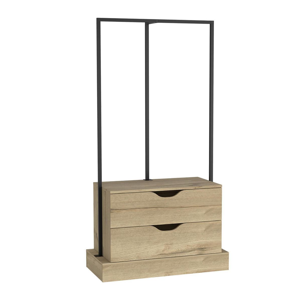 TUHOME - Clóset 2 Cajón(es) 1 Repisa(s) 84x160.4x40 cm Duna