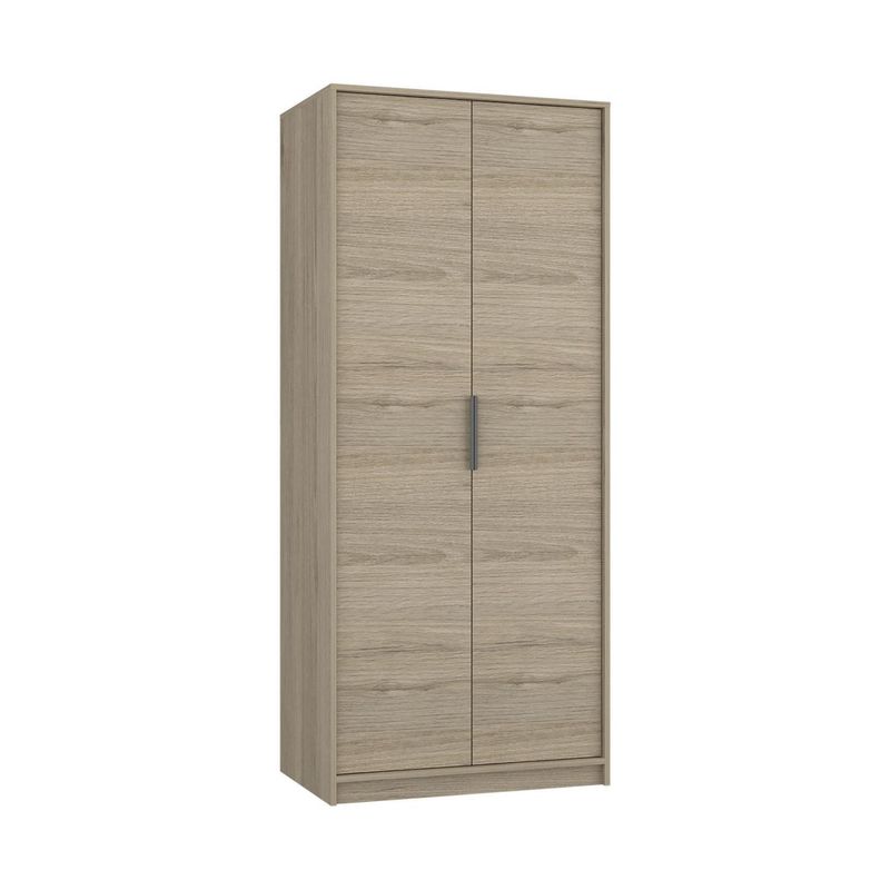 TUHOME - Clóset Kaia 2 Puerta(s) 80x189x52,3 cm Blanco/Márquez