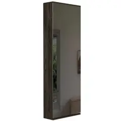 TUHOME - Zapatera Leto Melamina 5 Nivel(es) 47x138x17.6 cm Coñac
