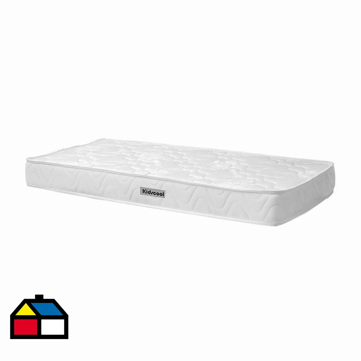 KIDSCOOL - Colchón 78x148x14 cm blanco