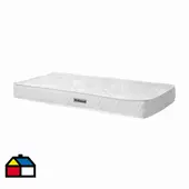 KIDSCOOL - Colchón 78x148x14 cm blanco