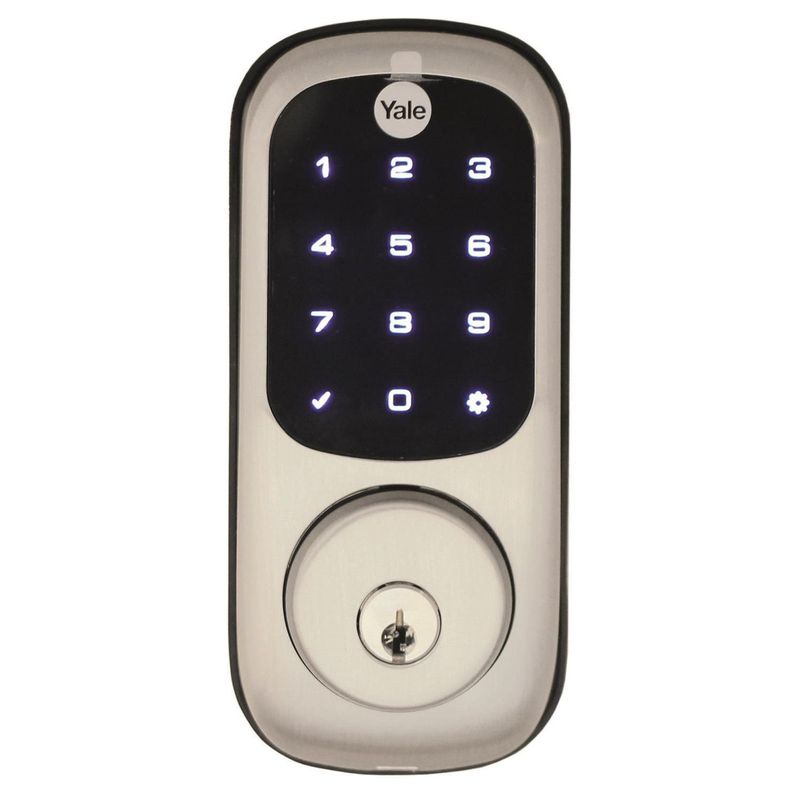 YALE - Cerrojo digital Real Living YRD226 apertura con codigos y llaves