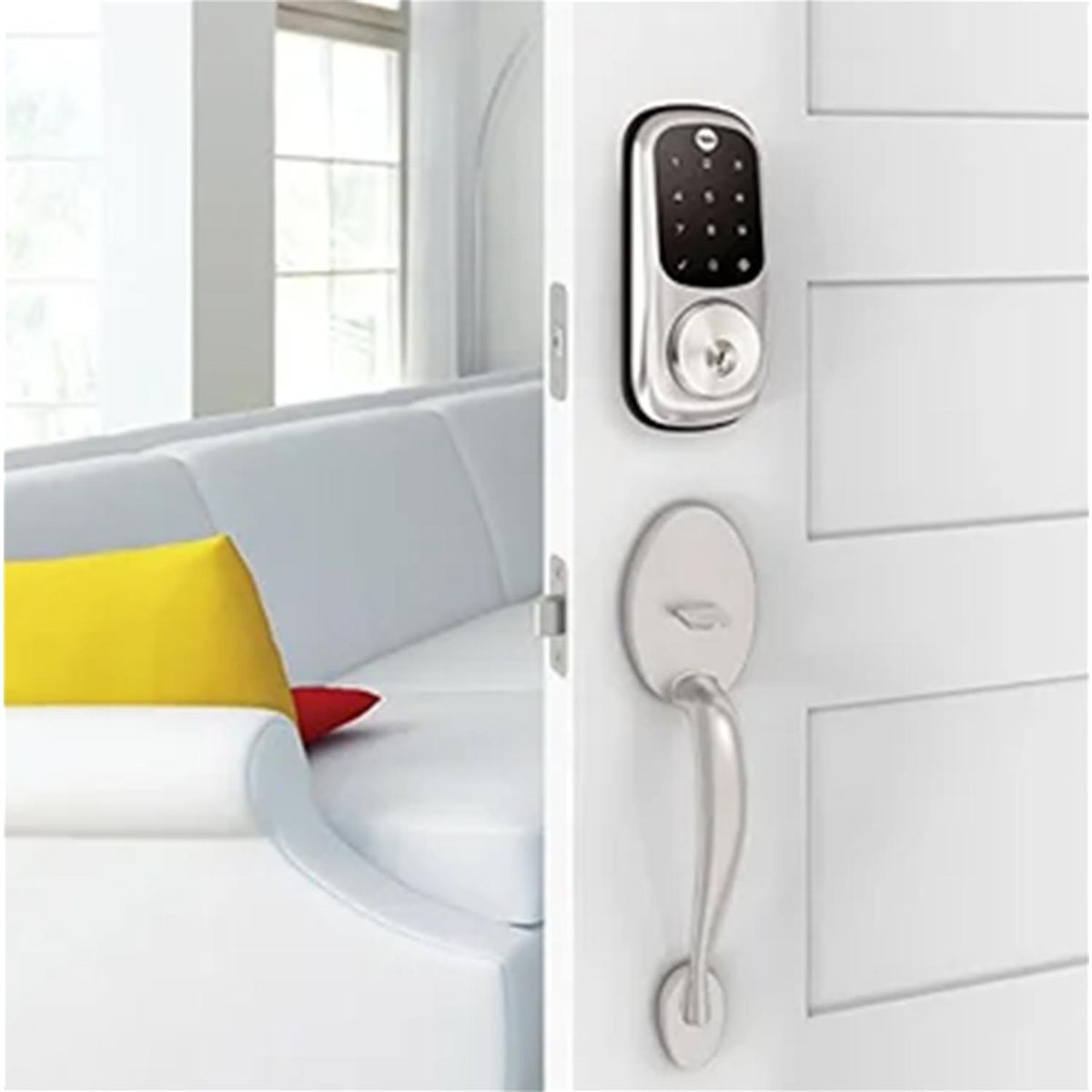 YALE - Cerrojo digital Real Living YRD226 apertura con codigos y llaves