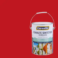 CERESITA - Esmalte Sintético 1 galón(es) Brillante Rojo Bermellón
