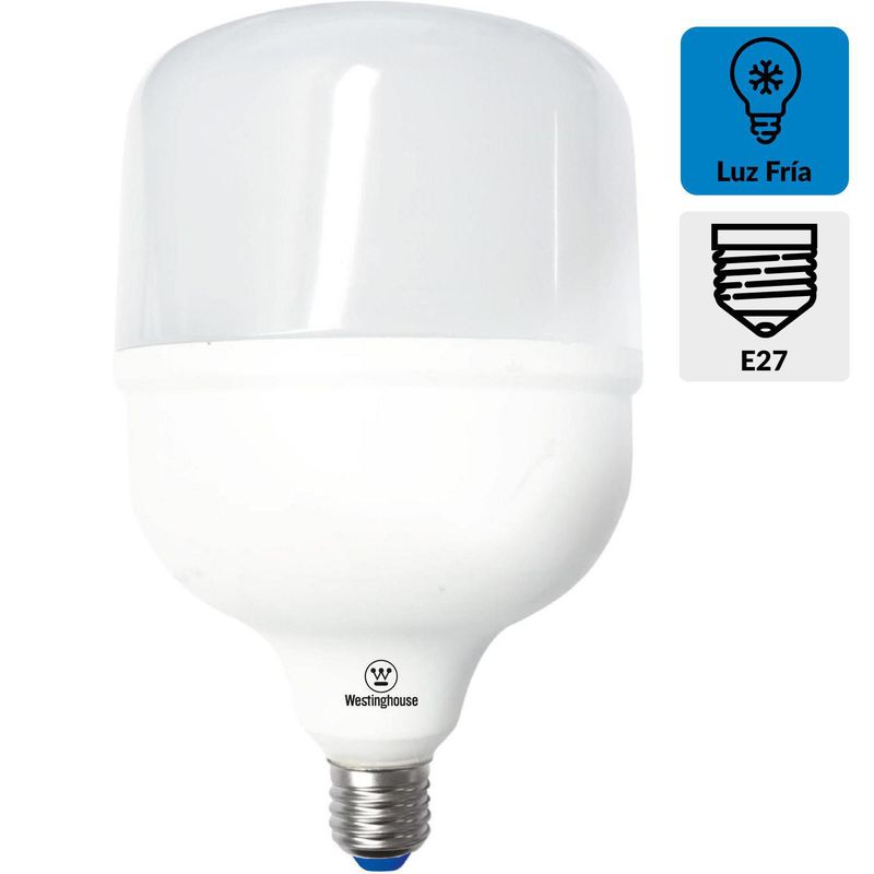 BP ILUMINACION - Ampolleta Led T-Bulb 60 W E27 50000 lm Luz Fría