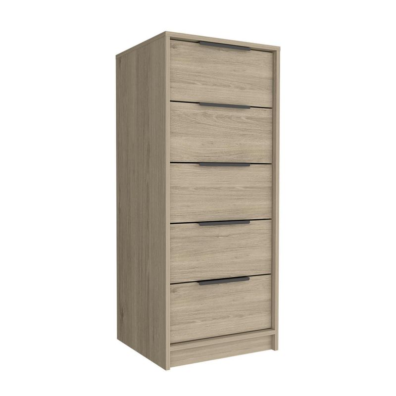 TUHOME - Cómoda 5 Cajón(es) Kaia 45x107.8x41.3 cm Wengue