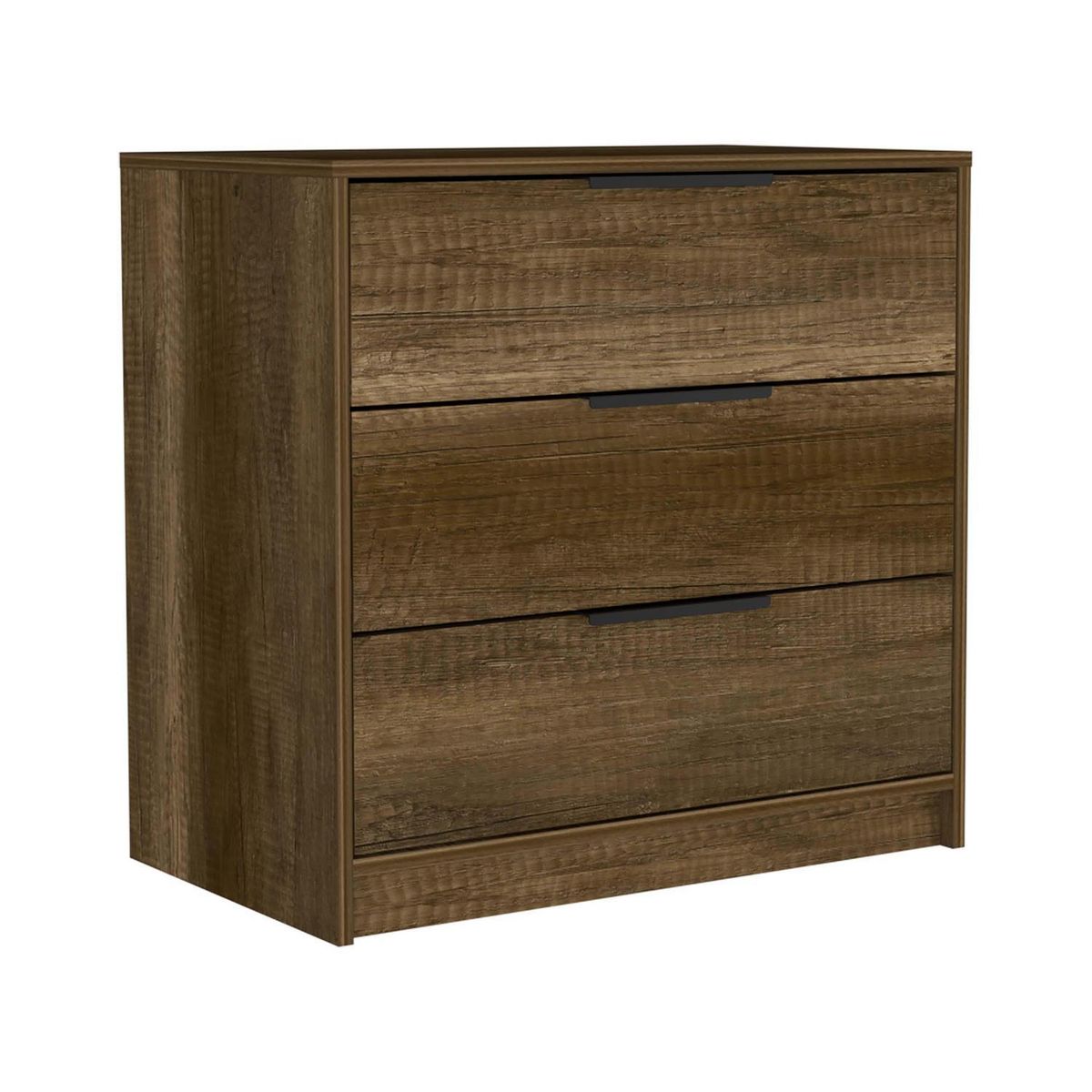 TUHOME - Cómoda 3 Cajón(es) Kaia 70x68.7x41.3 cm Marrón