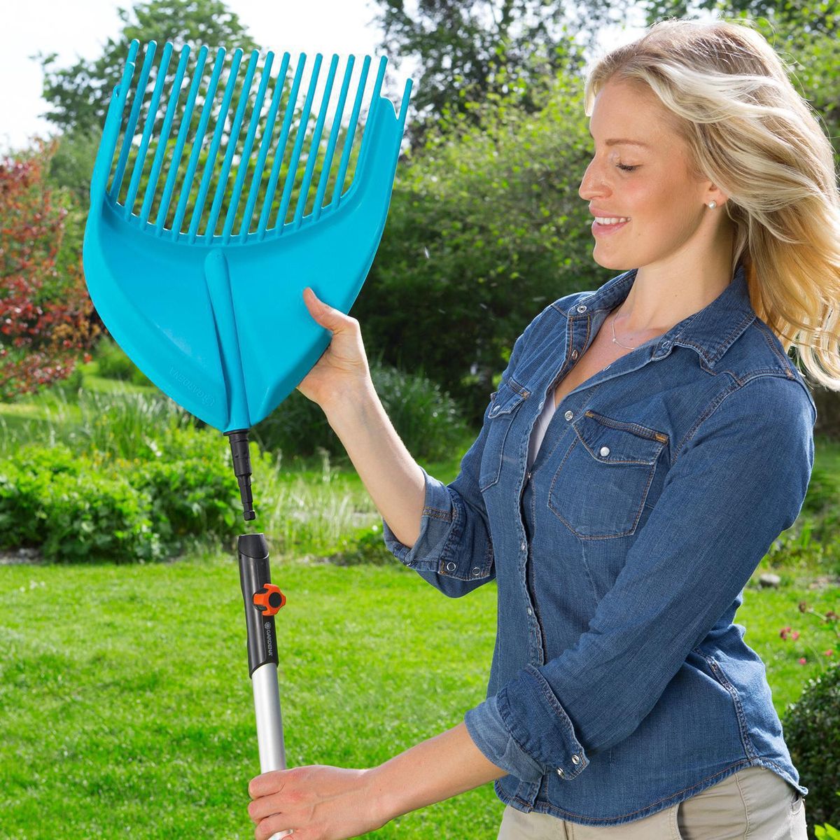 GARDENA - Recoge hojas Combisystem