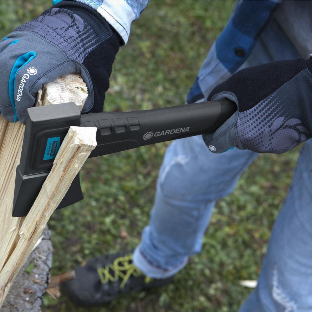 GARDENA - Hacha de mano Cortar Leña