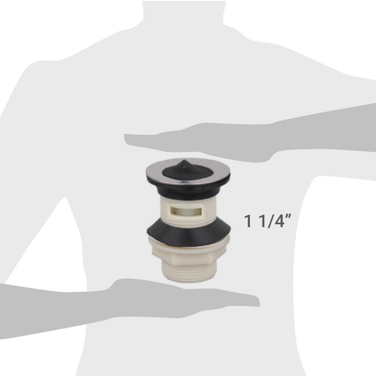 NIBSA - Desague plástico 1 1/4"