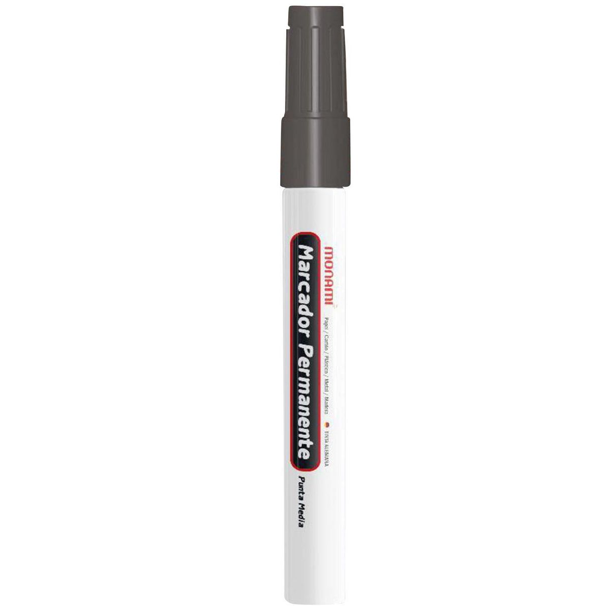 SELLOFFICE - Set 2 marcadores de tinta permanente negra.