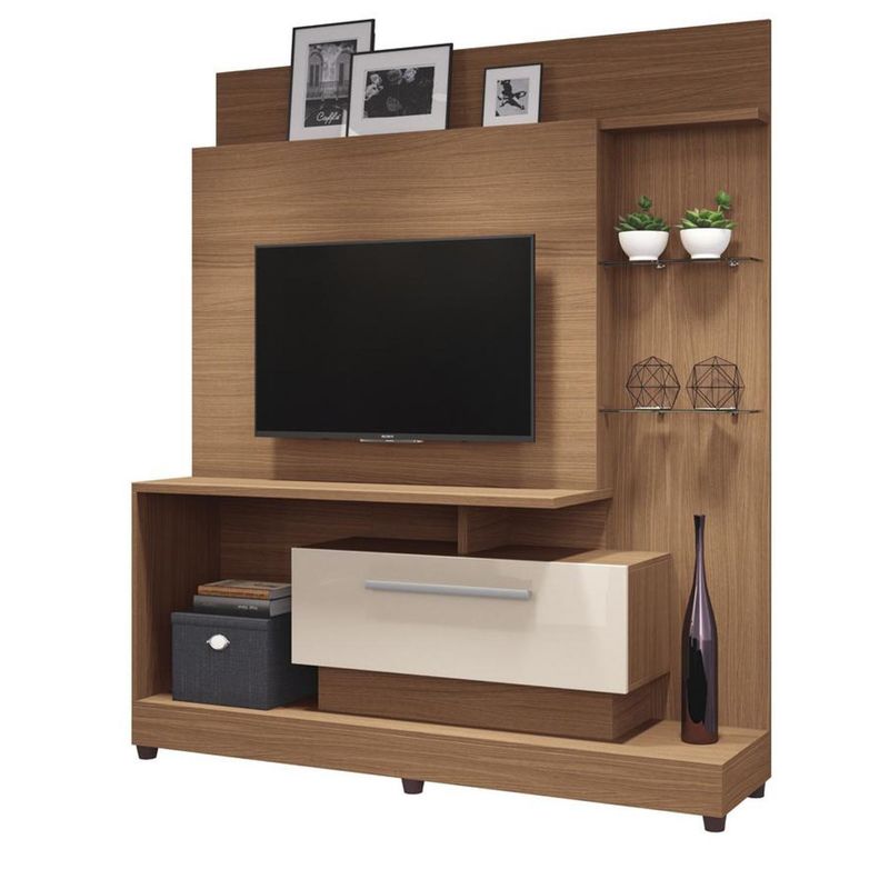 EXIT - Estante Moderno para TV MDF 3 Nivel(es) 160x188x38 cm Café
