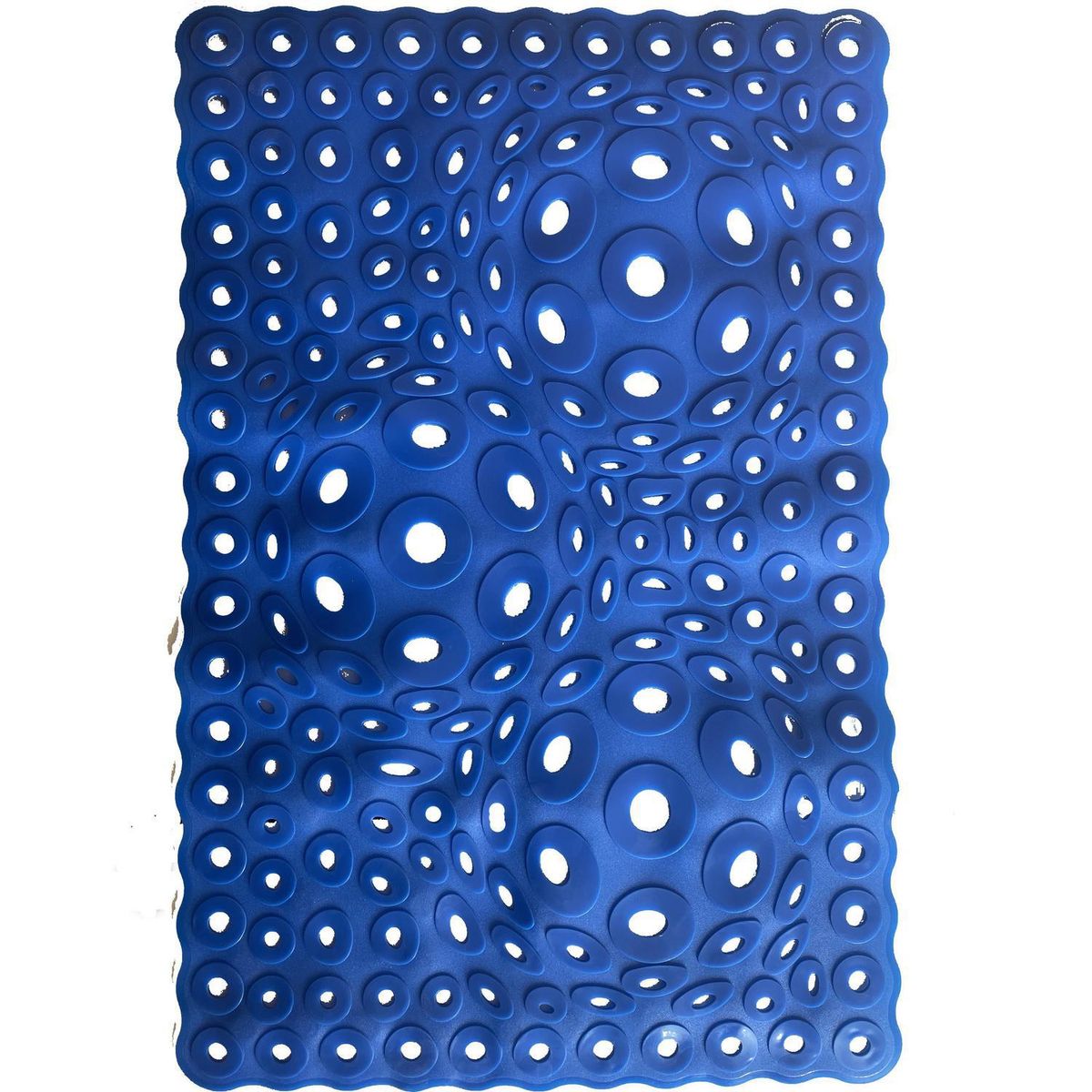 CAUCHIPLAS - Piso de Baño Esfera azul 56x37 cm PVC Azul