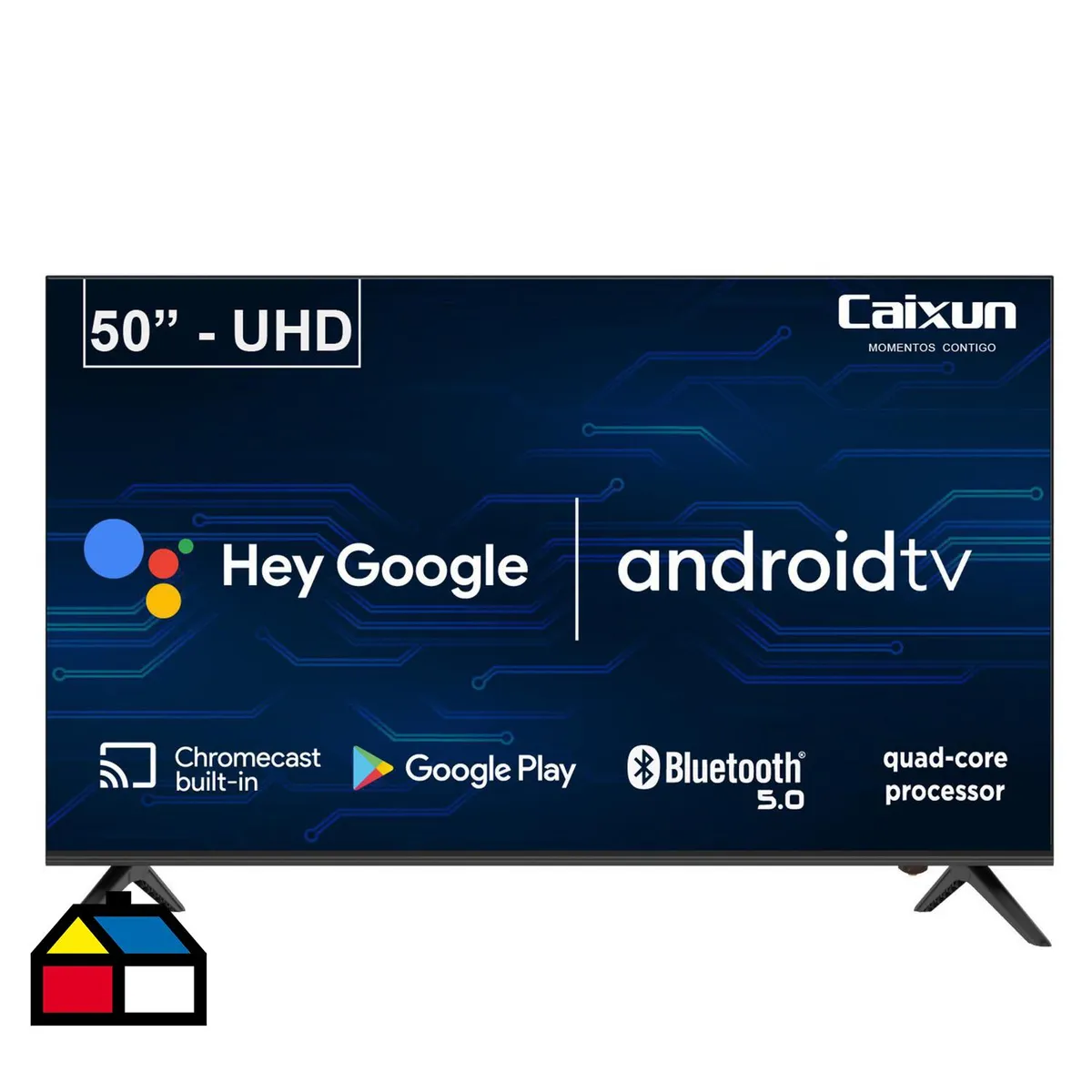 CAIXUN - Smart TV LED 50 " 4K Ultra HD C50T1UA 