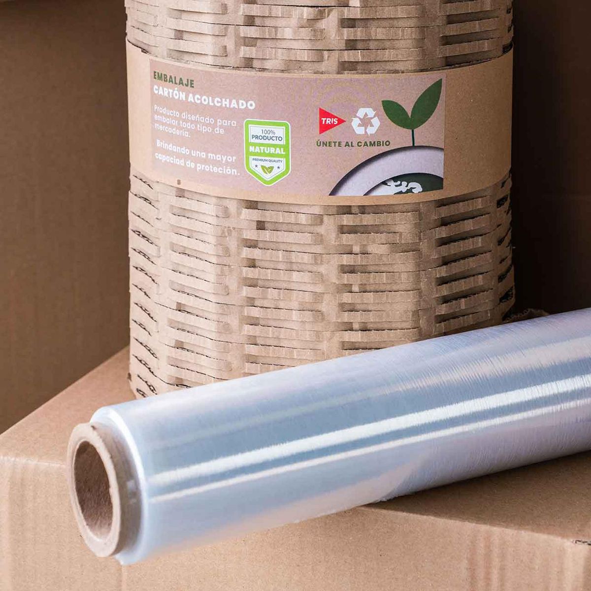 TRISS - Rollo burbuja cartón 40x5 metros