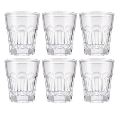 Imagen 2 del producto Set 6 Vasos Shots de Vidrio 0.45 ml Transparente