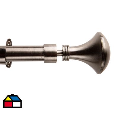Set de barra simple 25/22 mm satn alfil