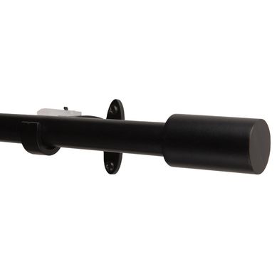 Set de barra simple 19/16 mm negro cilindro