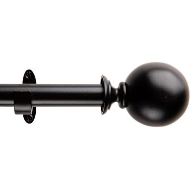 Set de barra simple 19/16 mm negro bola
