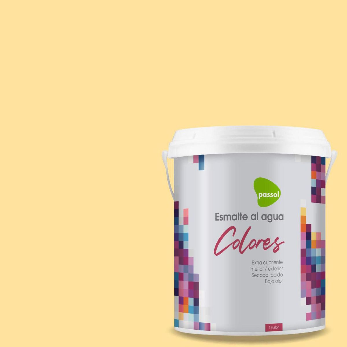 PASSOL - Esmalte al Agua 1 galón(es) Mate Naranjo Daisy Chain