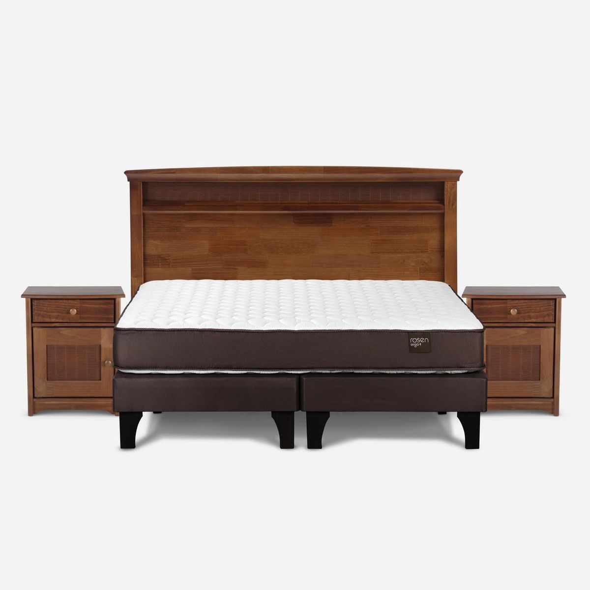 ROSEN - Cama 2 plazas Europea Ergo T Café