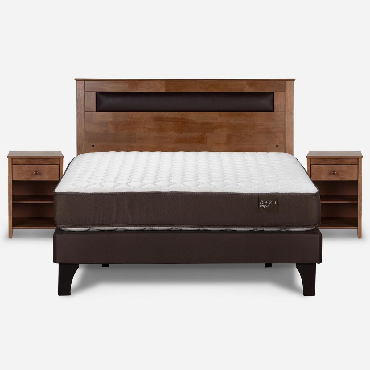 ROSEN - Cama 2 plazas Europea Ergo T Café