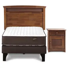 ROSEN - Cama Ergo T 1 plaza Café