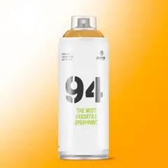MONTANA COLORS - Tinte en Spray Mate Naranja 400ml - Pintura Translúcida