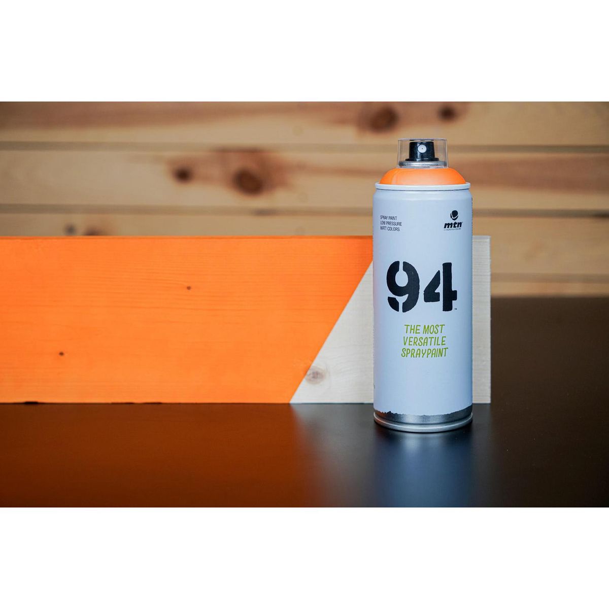 MONTANA COLORS - Tinte Spray 0.4 l Mate Naranjo Translúcido