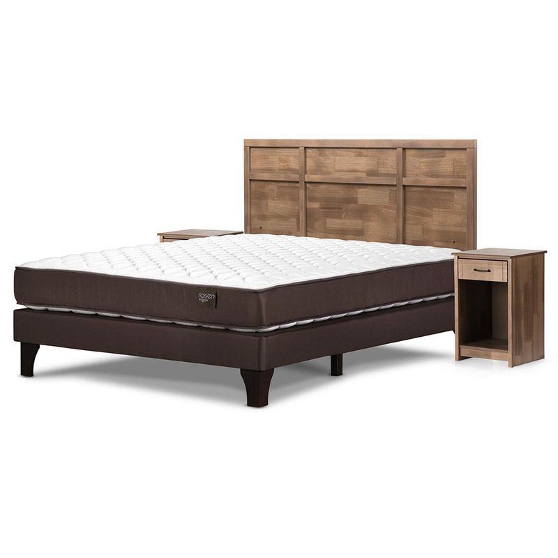 ROSEN - Cama Ergo T 2 plazas Café