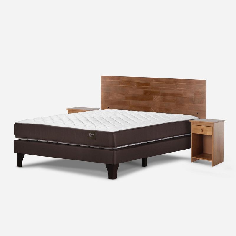 ROSEN - Cama Ergo T 2 plazas Café