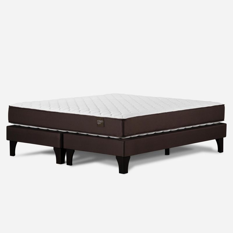 ROSEN - Cama 2 plazas Ergo T  Café