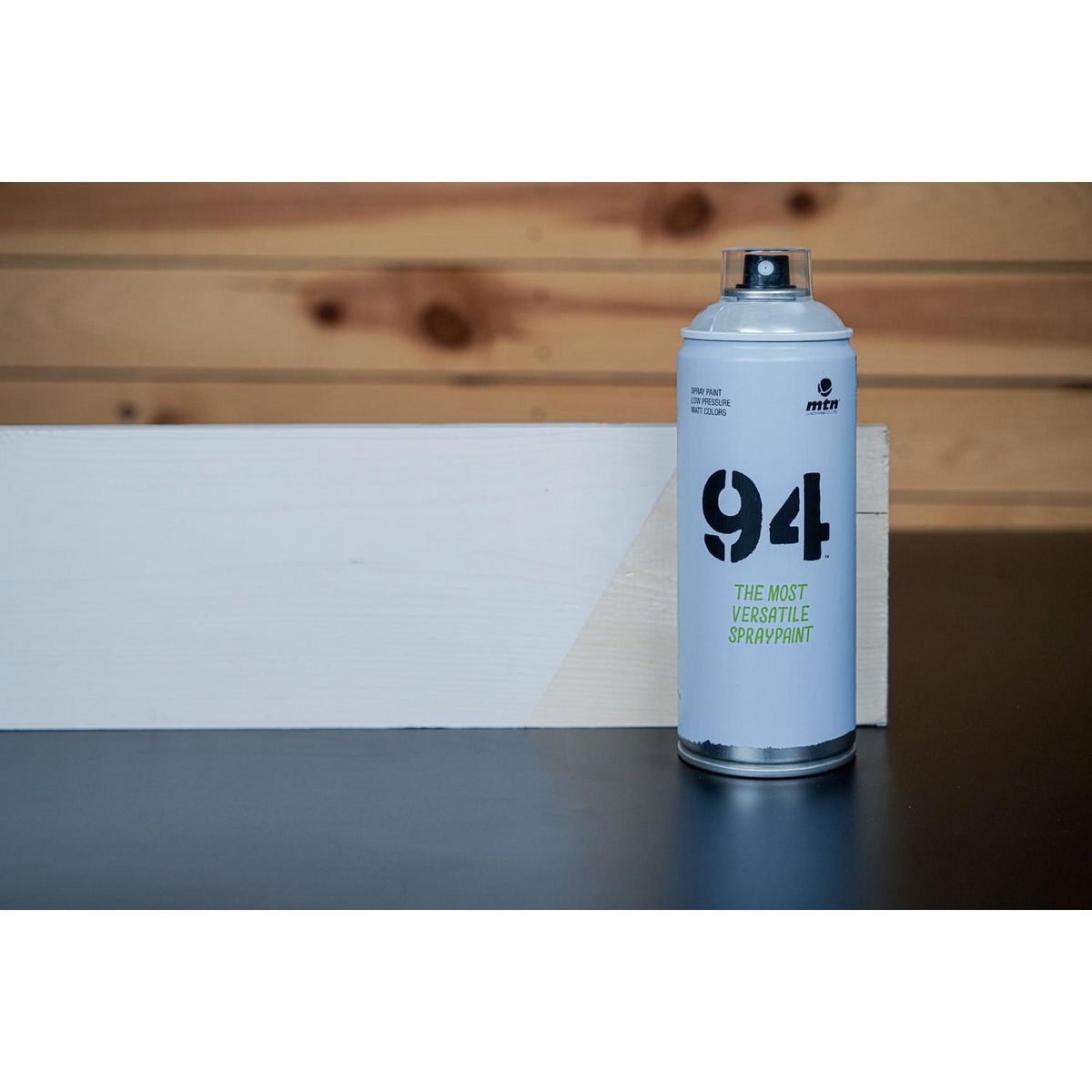 MONTANA COLORS - Tinte Spray 0.4 l Mate Blanco Translúcido