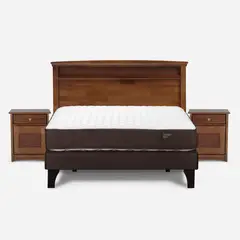 ROSEN - Cama 2 Plazas Europea Ergo T Café